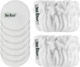 Набор So Eco Comfort Face Wash многоразовые очищающие диски 7 шт и напульсники для умывания — фото 2