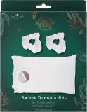 Набор So Eco Sweet Dreams атласная наволочка 50x75 см и резинки для волос в форме облака 2 шт — фото 1