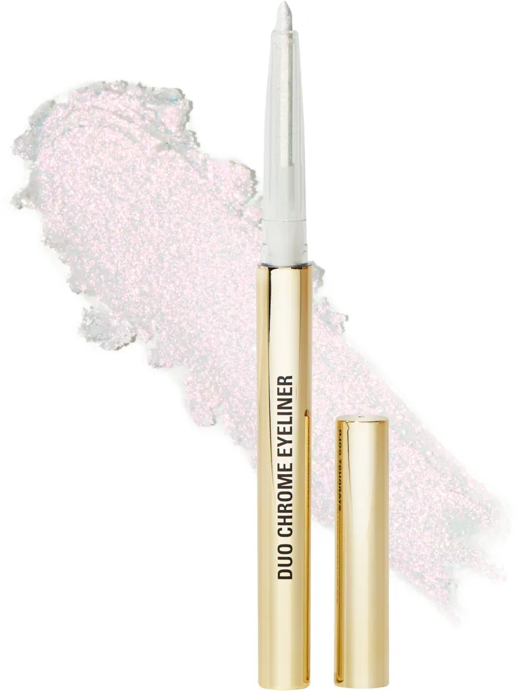 Подводка для глаз Makeup Revolution Metallic Duo Chrome, оттенок Stardust