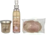 Набор Blancreme Season Essentials Coconut & Lychee ароматическая вода 50 мл скраб для тела 40 мл и мыло 70 г — фото 2