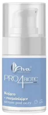 Сыворотка для кожи вокруг глаз Ava Laboratorium Pro4biotic Soothing and Brightening успокаивающая, осветляющая, 15 мл