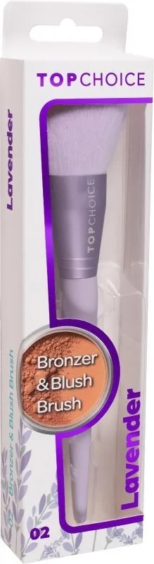 Кисть для бронзера и румян Top Choice Bronzer & Blush Lavender 02