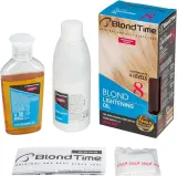 Набор для волос Blond Time Super Blond активатор и масло для придания волосам светлого оттенка блонд 120+60 мл — фото 2