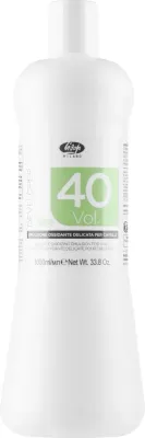 Окисляющая эмульсия для волос Lisap Delicate Oxidizing Emulsion 40 Vol, 12%, для перманентного окрашивания, 1000 мл