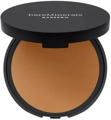 Тональная пудра Bare Minerals BarePro 24HR Skin-Perfecting Powder Foundation с плотным покрытием, матовая, 8 г, оттенок Deep 50 Neutral