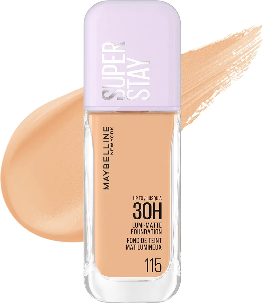 Тональный флюид Maybelline New York Super Stay Lumi-Matte матирующий стойкий, 35 мл, оттенок 119
