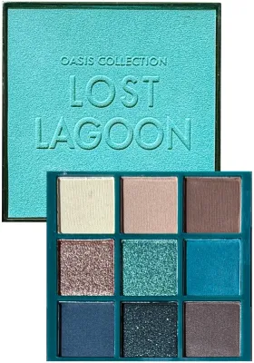 Палетка теней для век Farmasi Oasis Collection Lost Lagoon Eyeshadow Palette