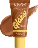Тонирующий флюид NYX Professional Makeup Buttermelt Glaze Soft Glow Skin Tint сияющий SPF 30, 30 мл, оттенок 07 - Toffee Butta — фото 1