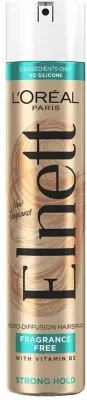 Лак для волос L'Oreal Paris Elnett Micro-Diffusion Fragrance Free Strong Hold с микродиффузором, сильной фиксации, с нейтральным запахом