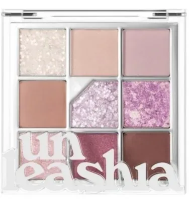 Тени для век Unleashia Glitterpedia палетка, оттенок 04 - All of Lavender Fog