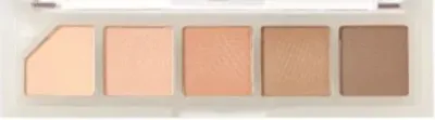 Палетка теней для век Unleashia Mood Shower Eye Palette пять оттенков, матовые и с шиммером, 4 г, оттенок 01 - Vanilla Shower