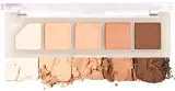 Палетка теней для век Unleashia Mood Shower Eye Palette пять оттенков, матовые и с шиммером, 4 г, оттенок 03 - Nude Shower — фото 1
