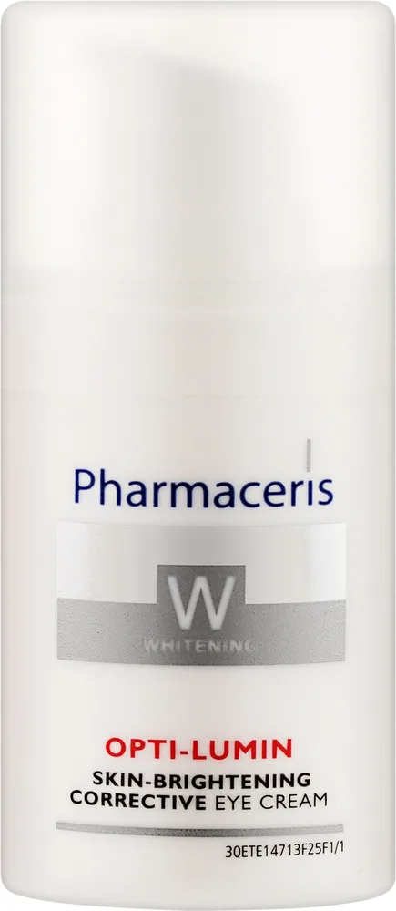 Крем для области вокруг глаз Pharmaceris W Skin-Brightening с ниацинамидом витамином C и касторовым маслом для выравнивания тона 15 мл