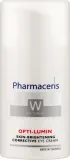 Крем для области вокруг глаз Pharmaceris W Skin-Brightening с ниацинамидом витамином C и касторовым маслом для выравнивания тона 15 мл — фото 1