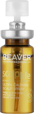 Фитоспрей для кожи головы Beaver Professional Ultra Calming Scalp Spray, успокаивающий, несмываемый