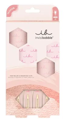 Набор Invisibobble Volumize Me бигуди на липучке 6 шт и зажимы для волос 4 шт