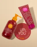 Шампунь Inebrya Up To You Curl Boost увлажняющий, для вьющихся и волнистых волос, с бананом, манго и малиной, 300 мл, Италия — фото 6