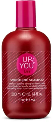 Шампунь для непослушных и пушистых волос Inebrya Up To You Liss Smoothing Shampoo, разглаживающий, 300 мл