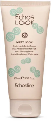 Паста для волос Echosline Echos Look Matt Look Matte Shaping Paste матовая, моделирующая, сильная фиксация, 100 мл