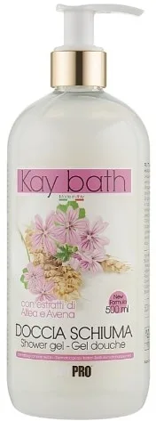 Гель для душа KayPro Kay Bath с овсяным молочком и экстрактом алтея, 500 мл
