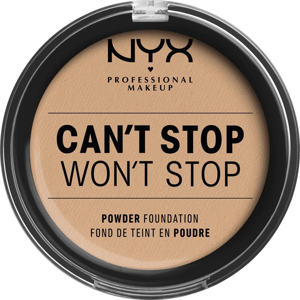 Пудровая тональная основа NYX Professional Makeup Can't Stop Won't Stop Powder Foundation, 10,7 г