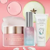 Набор для лица Talia Heaven's Dew Radiant Renewal крем гель и спрей с гиалуроновой кислотой и скваланом 50+20+30 мл — фото 7