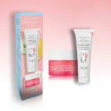Набор для лица Talia Heaven's Dew Cleanse and Hydrate скраб с косточками персика и крем для лица с розой 50+15 мл — фото 3