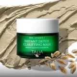 Набор масок для лица Talia Heaven's Dew Detox and Glow ночная маска с витамином С и глиняная маска 2x50 мл — фото 3