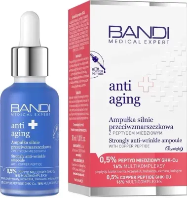 Ампула для лица Bandi Medical Expert Anti-Aging с медным пептидом против морщин 30 мл