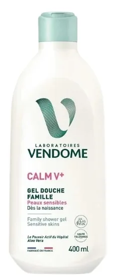 Гель для душа Laboratoires Vendome Calm V+ Family для всей семьи, 400/750 мл