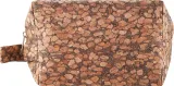 Косметичка Top Choice Eco Cork 99489 мужская коричневая дорожная 20х12,5х7,5 см — фото 1