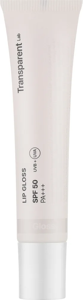Блеск для губ Transparent Lab Lip Gloss прозрачный, с SPF 50, 15 мл, оттенок Glossy