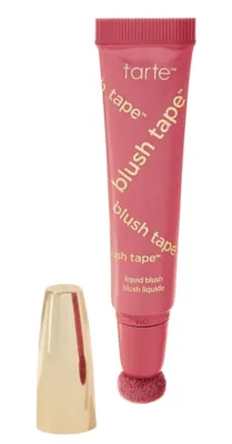 Румяна жидкие Tarte Cosmetics Blush Tape Satin Liquid Blush с сатиновым финишем, с аппликатором-кушоном, 12 мл