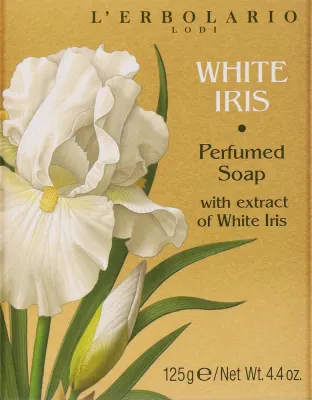 Мыло L'Erbolario White Iris цветочное для тела, 125 г