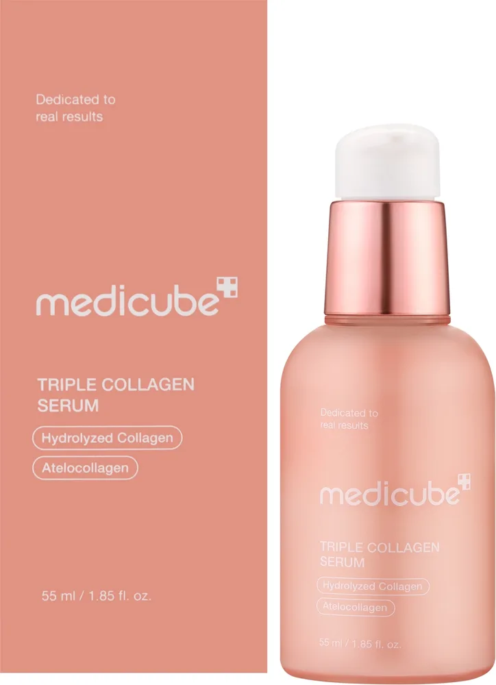 Сыворотка для лица Medicube Triple Collagen с тремя видами коллагена уплотняющая 55 мл