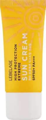 Крем для лица солнцезащитный Lebelage High Protection Extreme Sun Cream SPF50, водостойкий, 30 мл