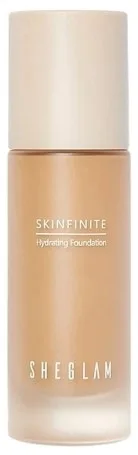 Тональный флюид Sheglam Skinfinite Hydrating Foundation увлажняющий кроющий, 30 мл, оттенок Fair