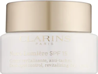 Clarins Nutri-Lumiere крем для лица дневной питательный SPF5 50 мл, для сияния и ровного тона зрелой кожи с маслом ши и ниацинамидом