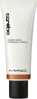 MAC Strobe Cream увлажняющий крем для лица с эффектом сияния, база под макияж и хайлайтер 50 мл, оттенок Bronzelite