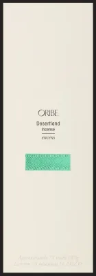 Ароматические палочки для дома Oribe Desertland Incense, японские благовония, 75 шт