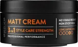 Крем для укладки волос Syoss Matt Cream матовый, 3 в 1, с пантенолом и ниацинамидом, 100 мл — фото 2