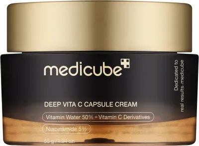 Крем для лица Medicube Deep Vita C Capsule капсульный с витамином C и ниацинамидом 55 г
