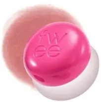 Бальзам для губ и щёк Fwee Blurry Pudding Pot кремовый, с натуральным финишем, 5 г, оттенок PK02 - Skirt