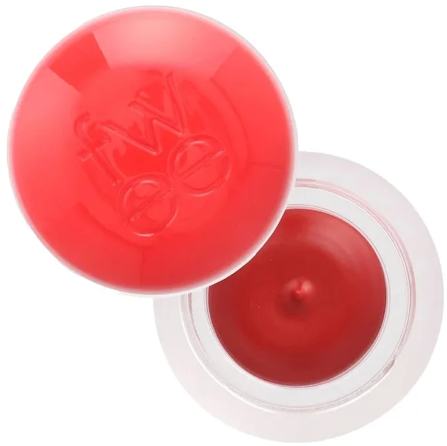 Бальзам для губ и щёк Fwee Blurry Pudding Pot кремовый, с натуральным финишем, 5 г, оттенок RD03 - Ambitious
