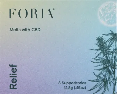 Свечи для интимного комфорта Foria Relief Melts с CBD 8 шт