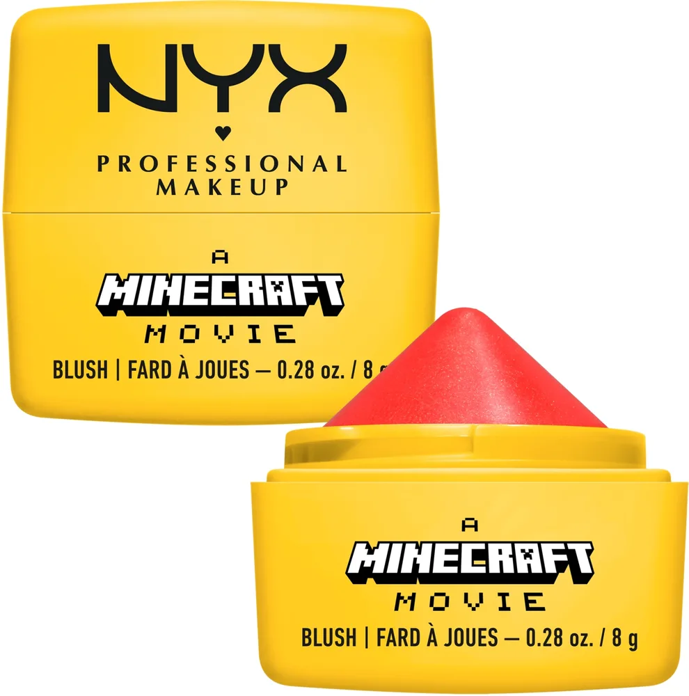 Румяна для лица NYX Professional Makeup Cheeky Mob Balms кремовые, с сияющим финишем, 8 г, оттенок 04 - Honeycomb Hottie