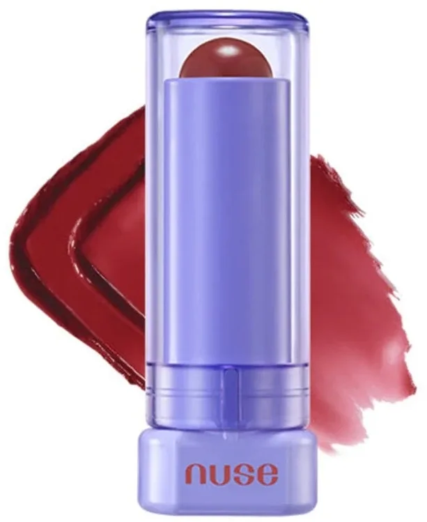 Оттеночный бальзам для губ Nuse Color Care, оттенок 02 - Hey Woody
