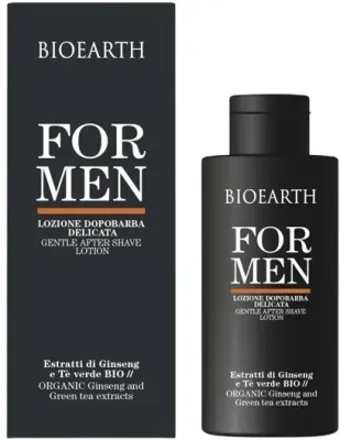 Лосьон после бритья Bioearth For Men Gentle After Shave Lotion успокаивающий, для чувствительной кожи, 100 мл