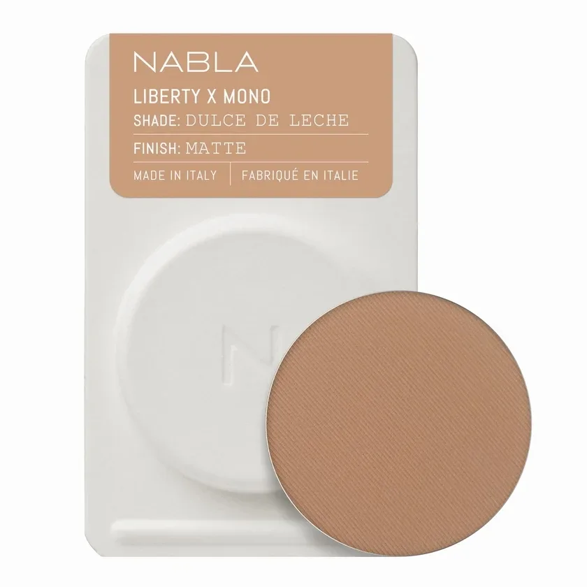 Тени для век Nabla Liberty X Mono Single Matte, оттенок Dulce De Leche