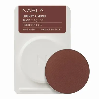 Тени для век Nabla Liberty X Mono Single Matte, оттенок Liquor